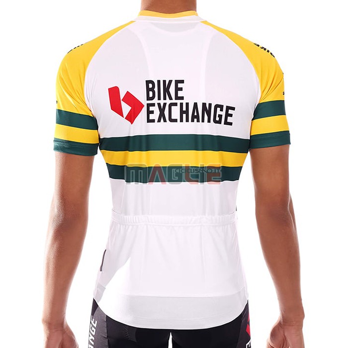 Maglia Bike Exchange Manica Corta 2021 Campione Australia - Clicca l'immagine per chiudere